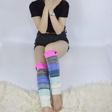 Load image into Gallery viewer, Winter Over Knee Warm Boot Socks Long Leg Warmers
