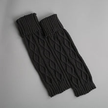 Load image into Gallery viewer, Boot cuff thick short-sleeved thick thick bamboo knit wool yarn socks - 9
