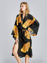 Load image into Gallery viewer, New style pajamas women's spring and summer Nightgown medium length plus size bathrobe morning gown household clothes
