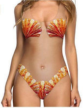Load image into Gallery viewer, Fresh Fruits One Piece Sexy Shell Swimsuit
