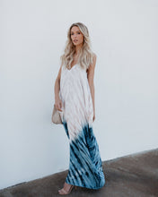 Load image into Gallery viewer, Bohemian Print V-Neck Sling Backless Maxi Dress
