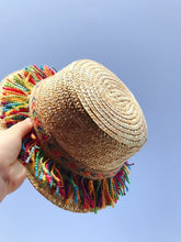 Load image into Gallery viewer, Summer Hand-Woven Bohemian Straw Parent-Child Sun Hat
