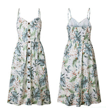 Load image into Gallery viewer, Summer Bohemian Print and Women&#39;s Medium-length Lug Skirt
