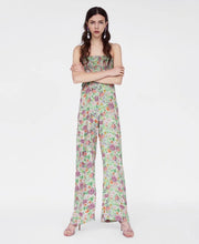 Load image into Gallery viewer, Bohemian Summer Stretch Print Jumpsuit Casual Pants
