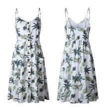 Load image into Gallery viewer, Summer Bohemian Print and Women&#39;s Medium-length Lug Skirt
