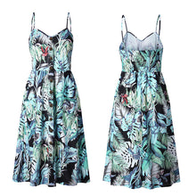 Load image into Gallery viewer, Summer Bohemian Print and Women&#39;s Medium-length Lug Skirt
