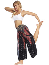 Load image into Gallery viewer, Fashion Ethnic Digital Printing High-waist Wide-leg Yoga Pants Leisure 4
