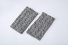 Load image into Gallery viewer, Autumn and winter knitted warm leg boots boot wool leggings rhombus line socks
