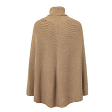 Load image into Gallery viewer, Knitted turtleneck Women Camel casual pullover Autumn Sweater
