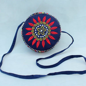 Tibet national wind sunflower Bags canvas Bags single shoulder Bags