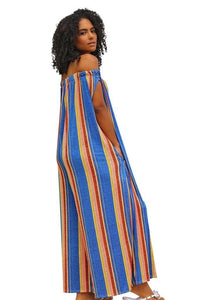 Loose Casual Off Shoulder Wide Leg Pants Jumpsuit