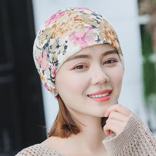 Load image into Gallery viewer, Boho Lace Floral Double-layer Casual Outdoor Hat
