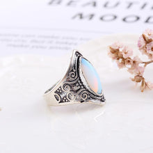 Load image into Gallery viewer, Vintage Moonstone Exaggerated Ring Jewelry

