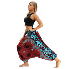 Load image into Gallery viewer, Printed high waist fitness yoga pants women-1
