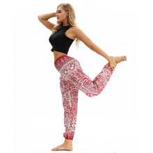 Load image into Gallery viewer, Printed belly dance pants women loose casual yoga pants
