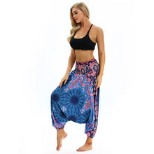 Load image into Gallery viewer, Printed high waist fitness yoga pants women-1
