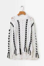 Load image into Gallery viewer, Winter Strap Loose Knit Hollow Sweater
