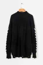 Load image into Gallery viewer, Winter Strap Loose Knit Hollow Sweater
