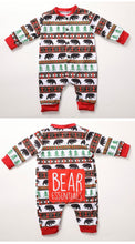 Load image into Gallery viewer, Fashion Round Neck Button Special Christmas Print Jumpsuit Matching Outfit
