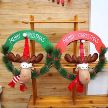 Load image into Gallery viewer, Christmas Household Items Rattan Ring Garland
