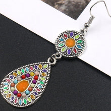 Load image into Gallery viewer, Colorful Inlaid Rice Beads Drop Earrings
