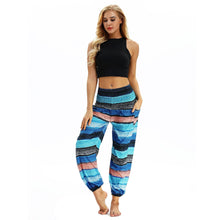 Load image into Gallery viewer, Women&#39;s Casual Light Lantern Stripe Dance Pants Popular In Autumn Yoga Loose Pants
