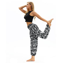 Load image into Gallery viewer, Square Elephant Pattern Digital Printing Yoga Pants Loose Women&#39;s Sports Lantern Pants Belly Dance Casual Yoga Pants 3
