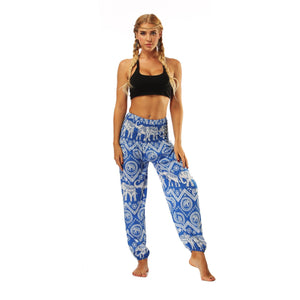 Digital Printing Yoga Pants Loose Women's Sports Lantern Pants Belly Dance Casual Yoga Pants 1