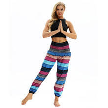 Load image into Gallery viewer, Women&#39;s Casual Light Lantern Stripe Dance Pants Popular In Autumn Yoga Loose Pants
