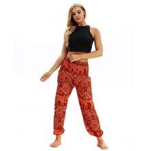 Load image into Gallery viewer, Digital Printing Yoga Pants Loose Women&#39;s Sports Lantern Pants Belly Dance Casual Yoga Pants 1
