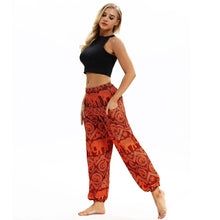 Load image into Gallery viewer, Digital Printing Yoga Pants Loose Women&#39;s Sports Lantern Pants Belly Dance Casual Yoga Pants 1
