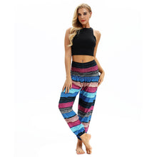 Load image into Gallery viewer, Women&#39;s Casual Light Lantern Stripe Dance Pants Popular In Autumn Yoga Loose Pants
