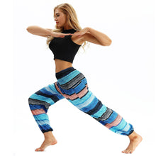 Load image into Gallery viewer, Women&#39;s Casual Light Lantern Stripe Dance Pants Popular In Autumn Yoga Loose Pants
