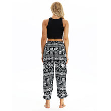 Load image into Gallery viewer, Square Elephant Pattern Digital Printing Yoga Pants Loose Women&#39;s Sports Lantern Pants Belly Dance Casual Yoga Pants 3
