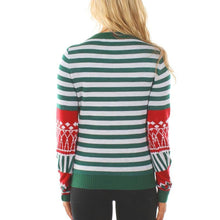 Load image into Gallery viewer, Fashion Christmas Sock Round Neck Sweater
