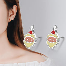 Load image into Gallery viewer, Autumn and winter earrings earrings earrings gift bells snowflakes Christmas-3
