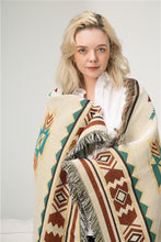 Load image into Gallery viewer, National Style woven Casual Blanket Fabric Blanket Cover Blanket
