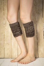 Load image into Gallery viewer, Boot cuff thick short-sleeved thick thick bamboo knit wool yarn socks - 11
