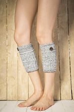 Load image into Gallery viewer, Boot cuff thick short-sleeved thick thick bamboo knit wool yarn socks - 11
