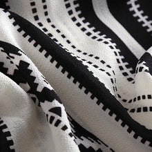 Load image into Gallery viewer, Stripe Tassel Summer Bikini Cover Up
