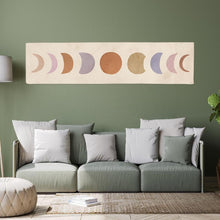 Load image into Gallery viewer, Abstract Art Moon Phase Tapestry Cute Moon Tapestry Wall Hanging for Bedroom Living Room Decor
