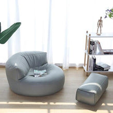 Load image into Gallery viewer, Bean Bag Sofa Set Cover No Filler Single Lazy Sofa Chair Recliner Footrest Stool Floor Seat Corner Ottoman Tatami Pouf
