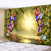 Load image into Gallery viewer, Beautiful Natural Forest Printed Large Wall Tapestry Cheap Hippie Wall Hanging Bohemian Wall Tapestries Mandala Wall Art Decor

