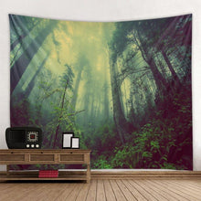 Load image into Gallery viewer, Beautiful Natural Forest Printed Large Wall Tapestry Cheap Hippie Wall Hanging Bohemian Wall Tapestries Mandala Wall Art Decor
