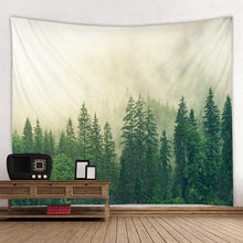 Load image into Gallery viewer, Beautiful Natural Forest Printed Large Wall Tapestry Cheap Hippie Wall Hanging Bohemian Wall Tapestries Mandala Wall Art Decor
