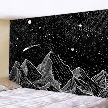 Load image into Gallery viewer, Tapestry Bohemian decoration wall hanging bedroom psychedelic scene starlight art home decoration

