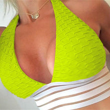 Load image into Gallery viewer, Sexy Deep V-Neck Halter Workout Women bar Women Clothing 11 Color
