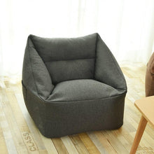 Load image into Gallery viewer, Lazy Sofa Bean Bag Covers Solid Chair Cover Without Filler/Inner Pouf Puff Couch Tatami Living Room Furniture Cover
