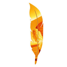 Load image into Gallery viewer, DIY Feather Plume 3D Mirror Wall Sticker for Living Room Art Home Decor Vinyl Decal Acrylic Sticker Mural Wall Decor Wallpaper
