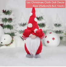 Load image into Gallery viewer, Gnome Christmas Faceless Doll Merry Christmas Decorations For Home Cristmas Ornament Xmas Navidad Natal New Year
